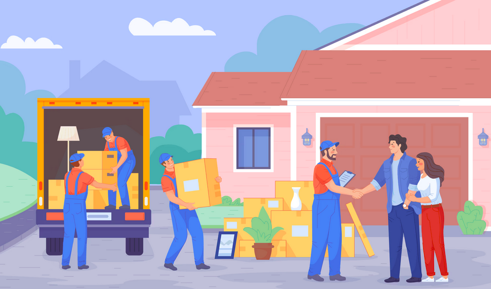 Screenshot 2025-03-28 at 07-03-50 Moving house service delivery loader unload Vector Image